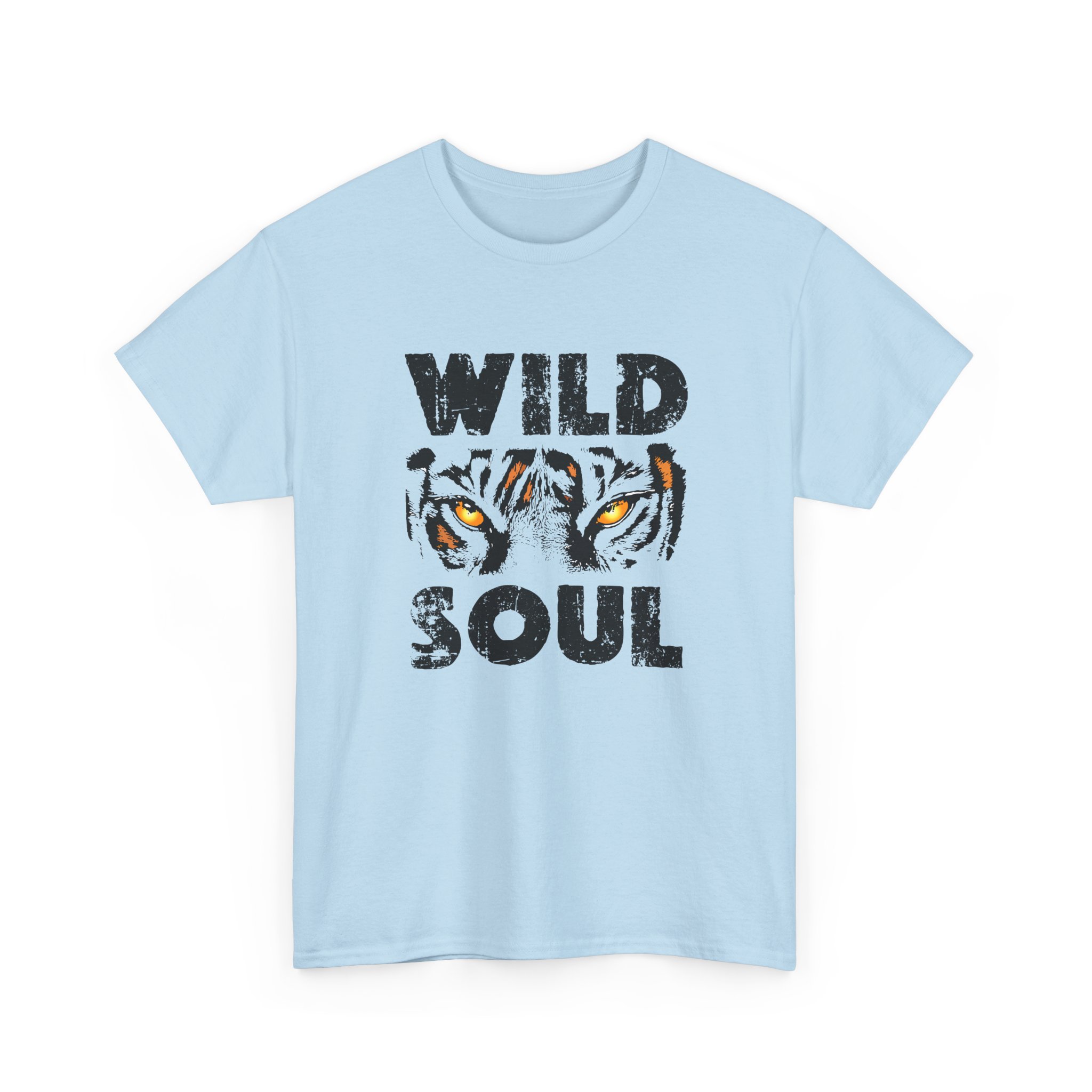 Wild Soul Unisex Heavy Cotton Tee - Fierce Tiger Graphic, Ideal for Animal Lovers, Casual Wear, Gifts, Everyday Style - Image 23