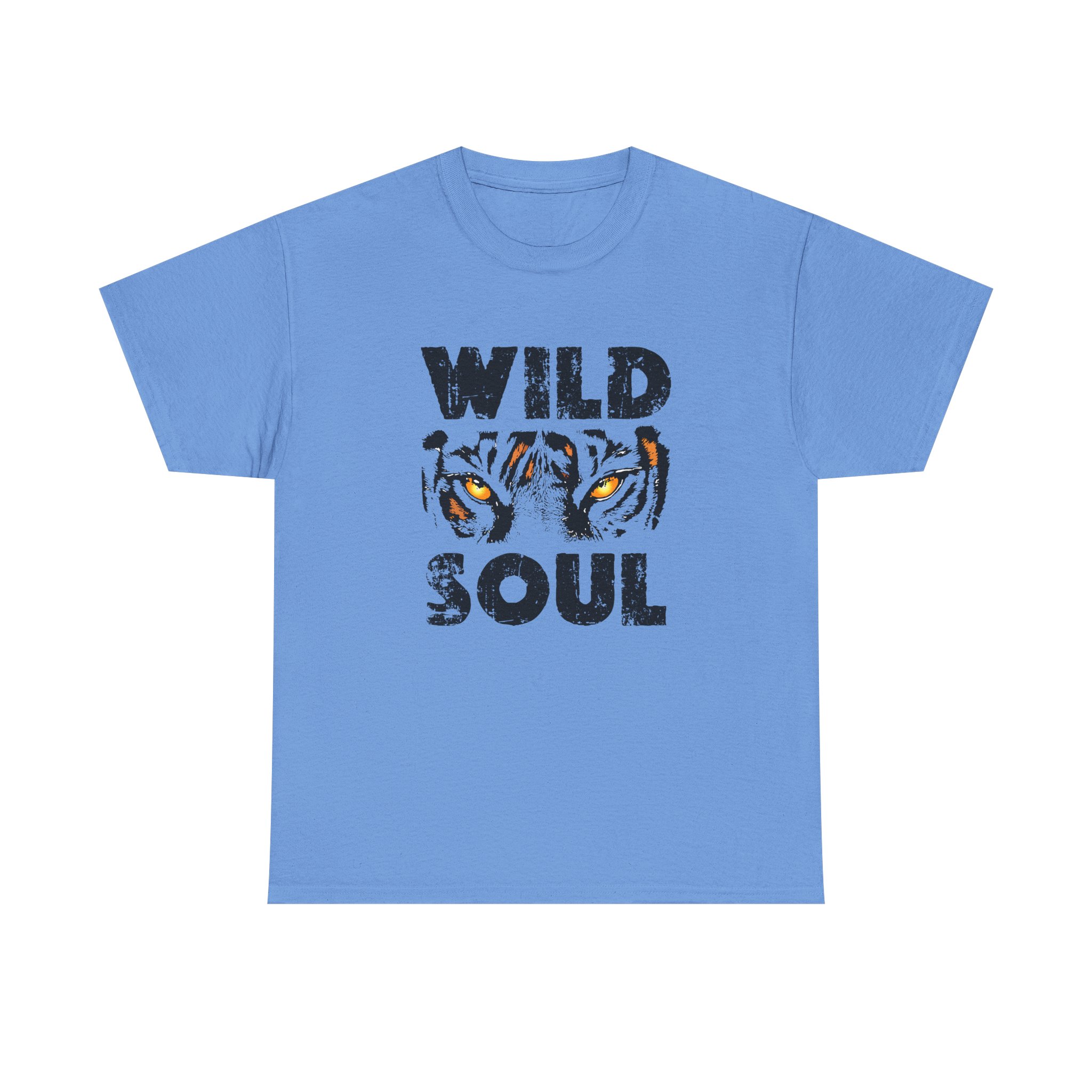 Wild Soul Unisex Heavy Cotton Tee - Fierce Tiger Graphic, Ideal for Animal Lovers, Casual Wear, Gifts, Everyday Style - Image 25
