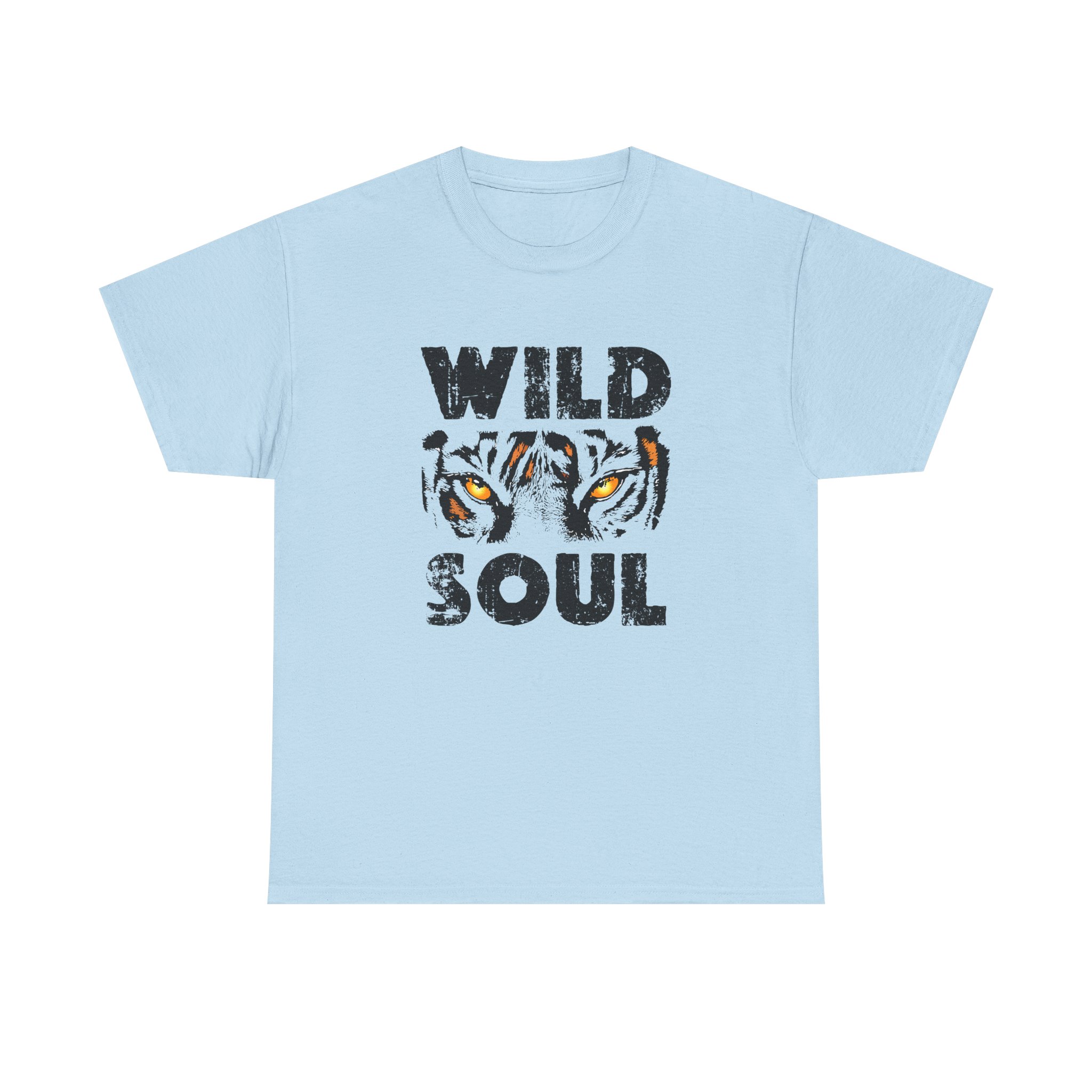 Wild Soul Unisex Heavy Cotton Tee - Fierce Tiger Graphic, Ideal for Animal Lovers, Casual Wear, Gifts, Everyday Style - Image 21